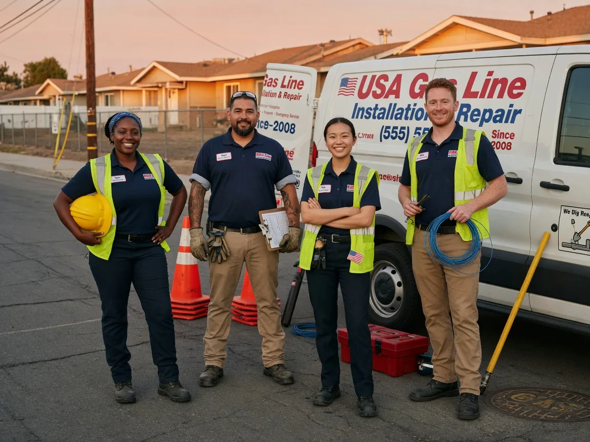 Gas Line Installation company in Stanton, CA